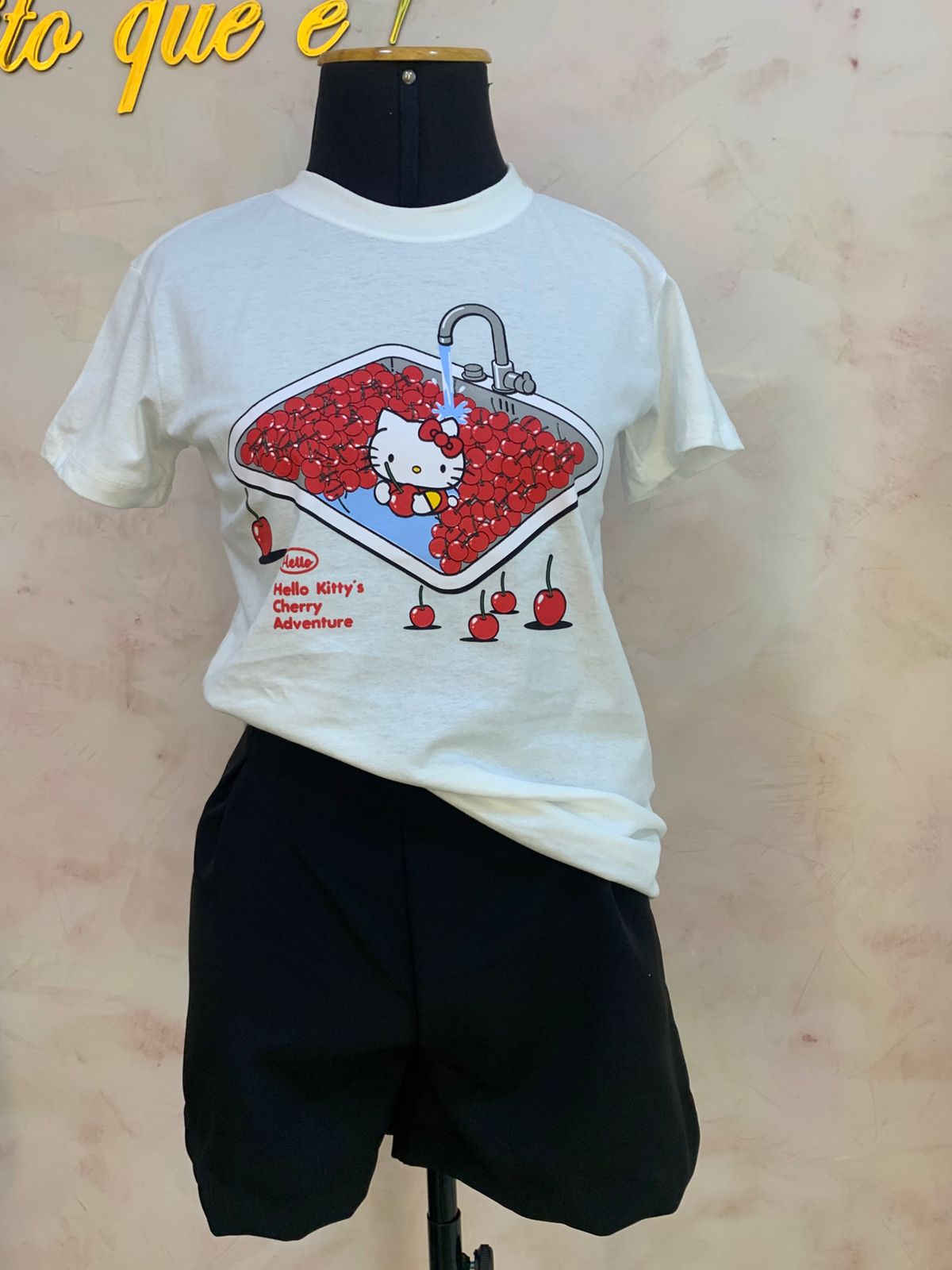 T-shirt Gatinha