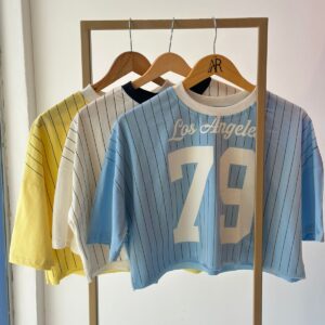 T-shirt Cropped Over Los Angeles